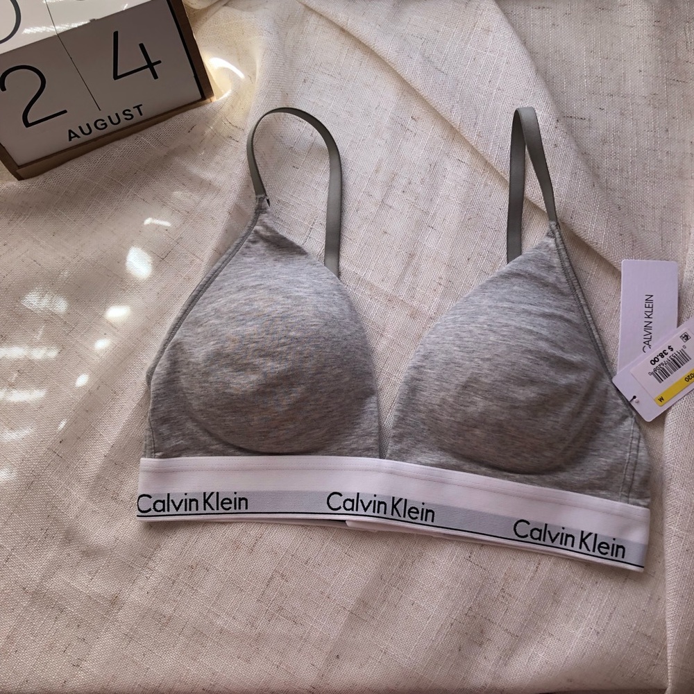 Calvin Klein triangle bra, brand new with tags!!